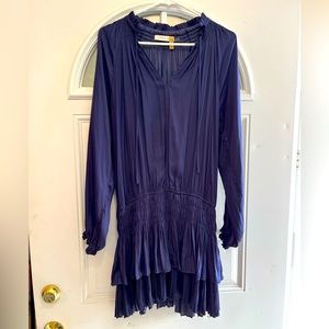 Mustard Seed navy long sleeve dress